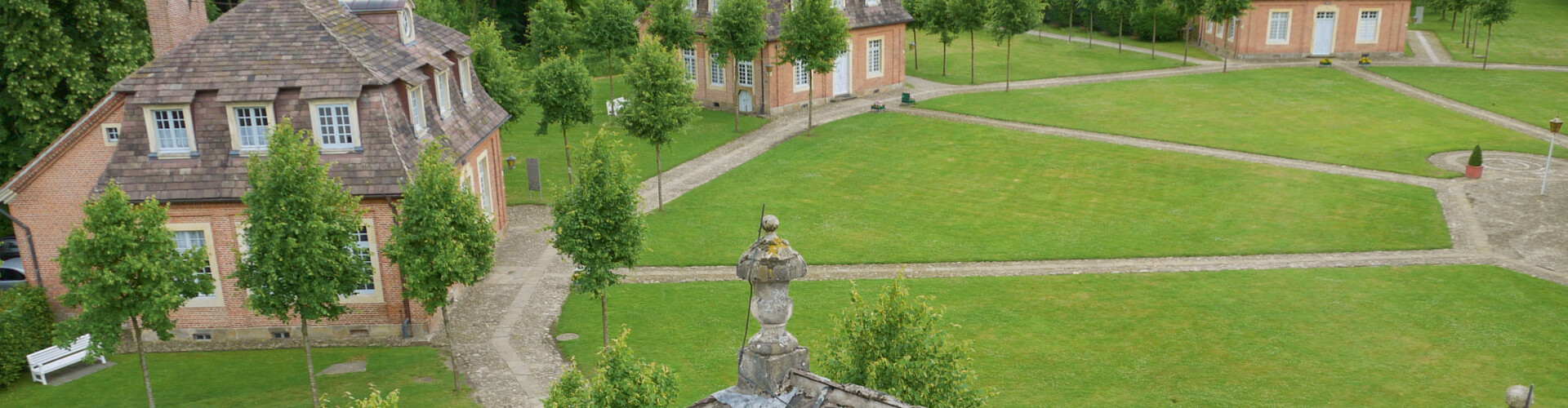 Blick auf die Schlossanlage